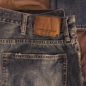 6 pair AE 38x32 lightly worn in assorted cuts..